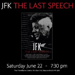 Open JFK: The Last Speech event - June 2019